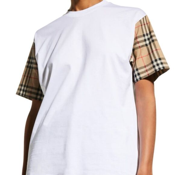 Burberry Oversized Vintage Check T-Shirt Large NWT $510 - Picture 9 of 10